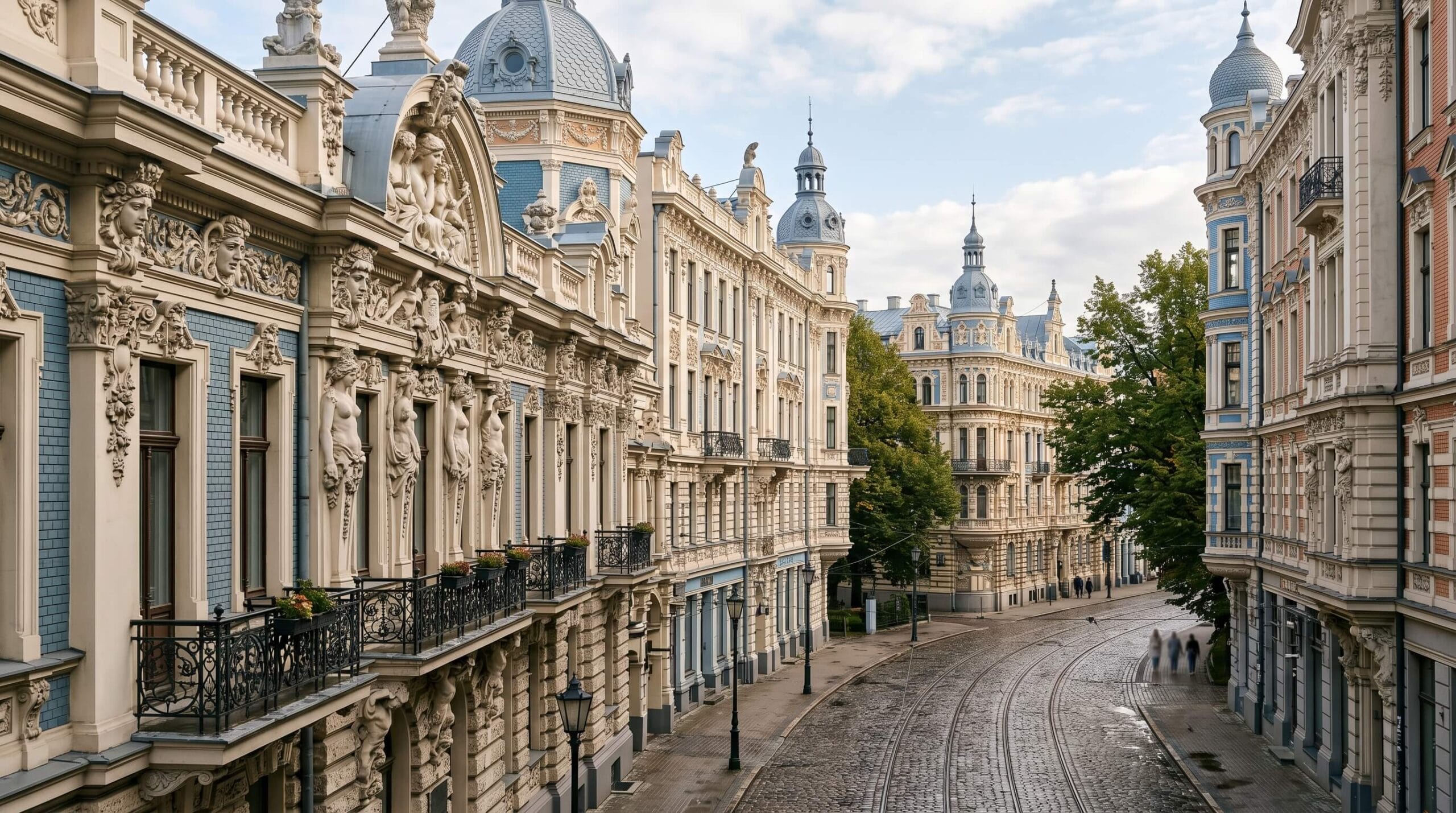 السياحة في ريجا لاتفيا 2026 art nauveau