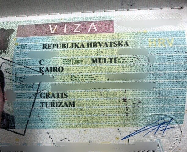 فيزا كرواتيا فيزا كرواتيا