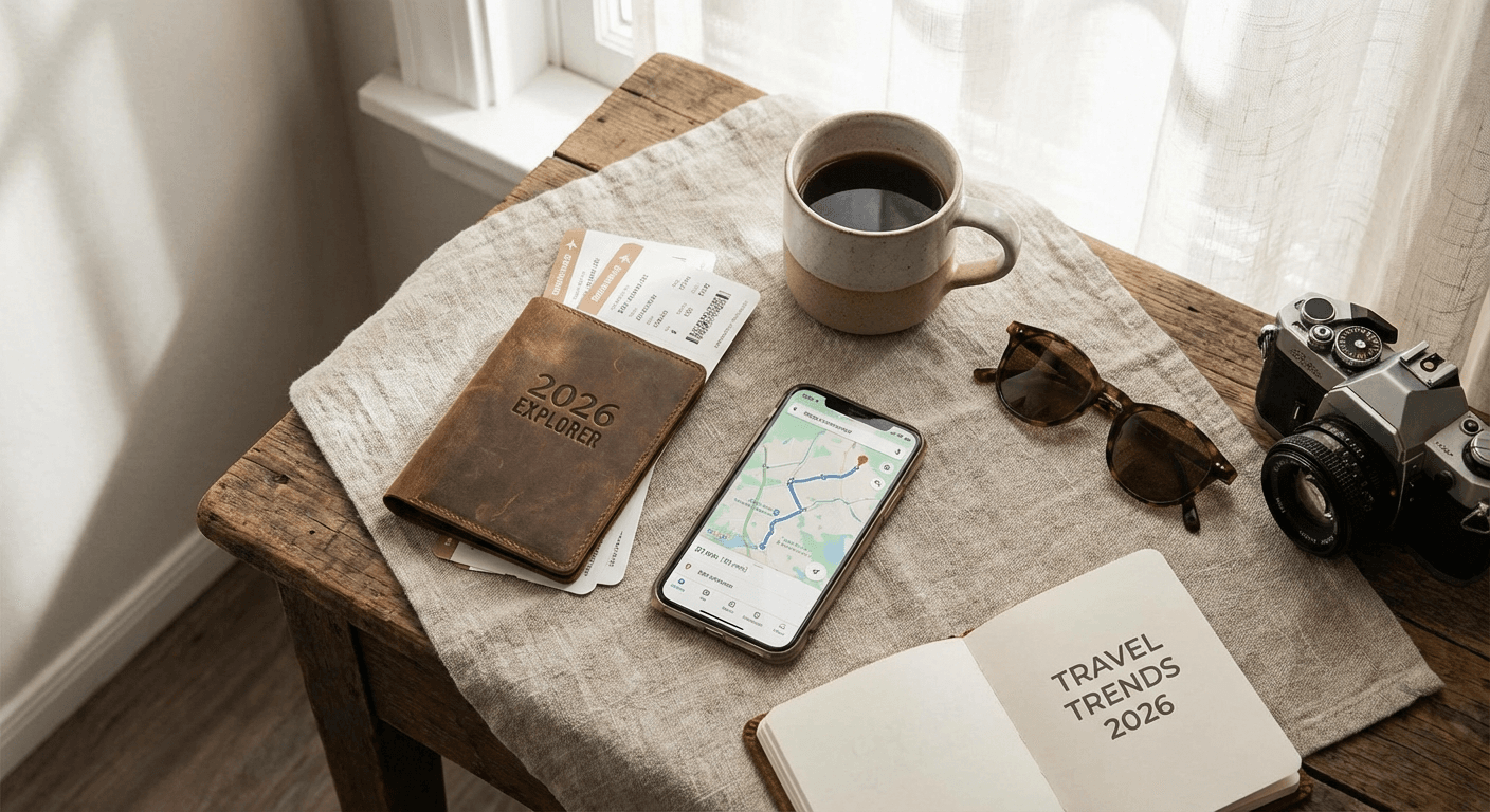 ترندات السفر 2026 للمصريين - أدوات التخطيط