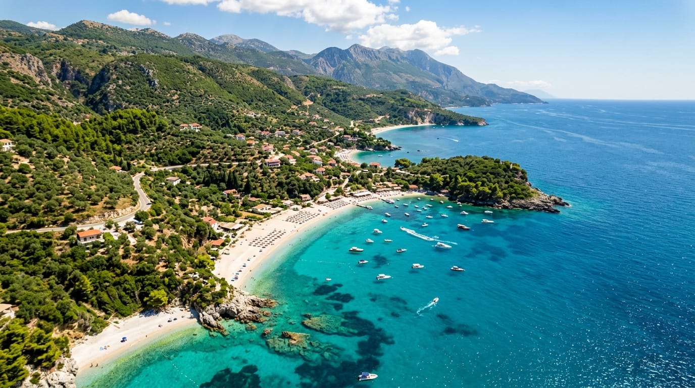 ألبانيا ولا البوسنة شواطئ الريفيرا الألبانية