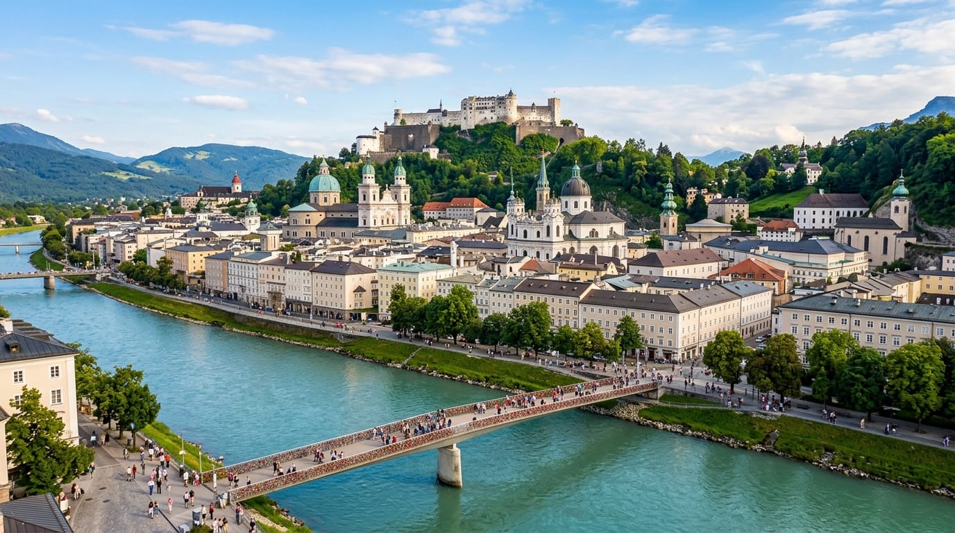 تكلفة السفر إلى النمسا 2026 سالزبورغ المدينة القديمة