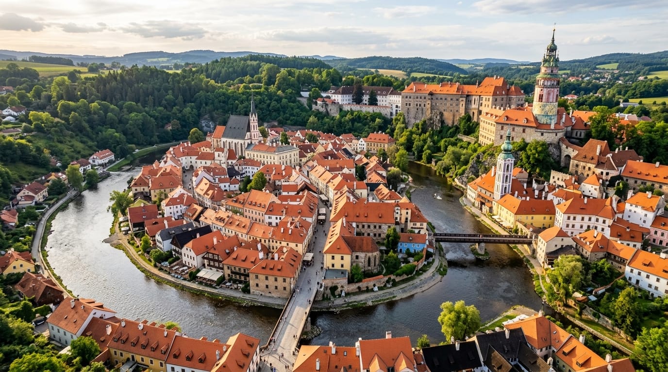 تكلفة السفر إلى التشيك 2026 تشيسكي كروملوف