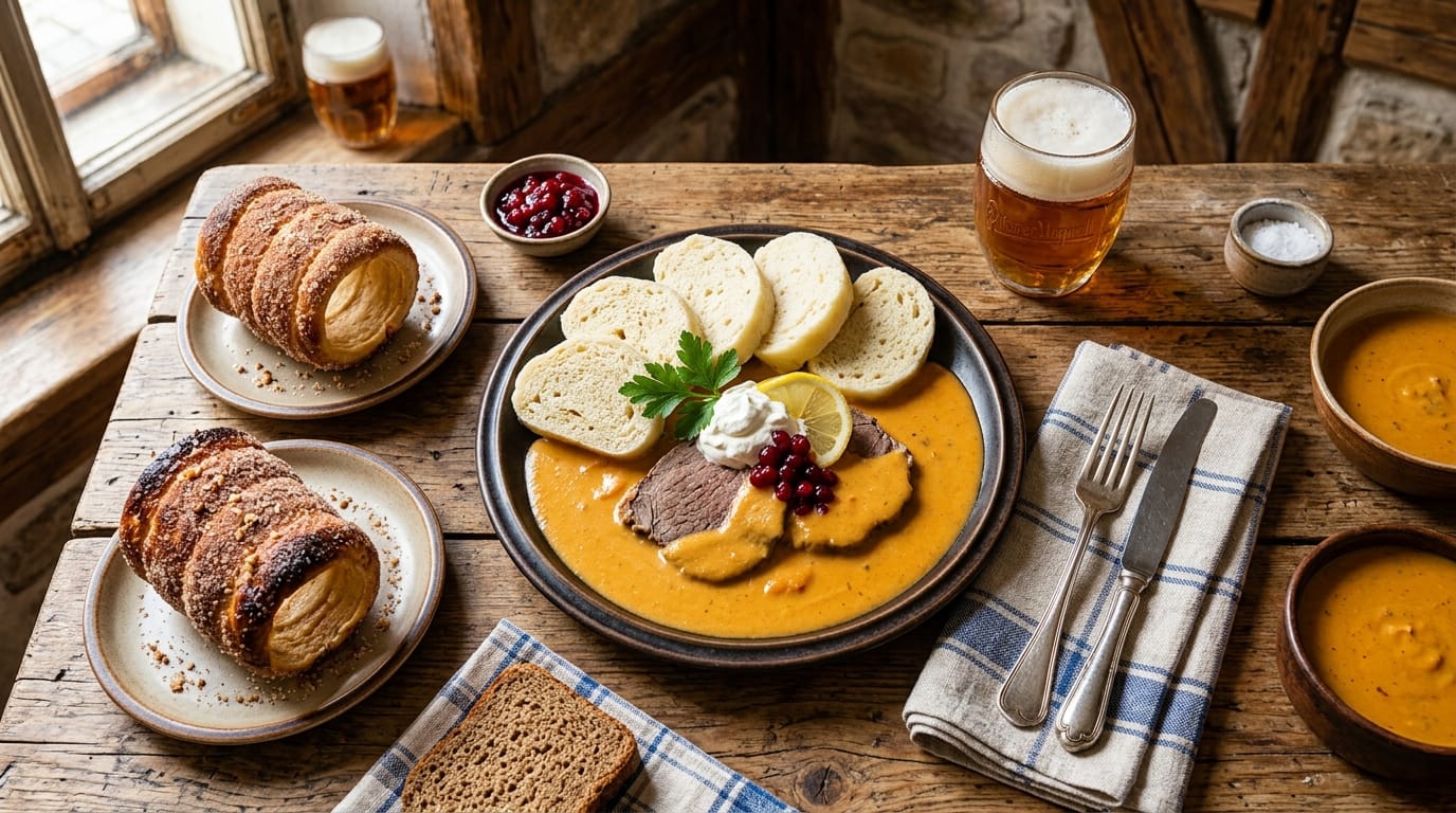 تكلفة السفر إلى التشيك 2026 اكل تشيكي تقليدي