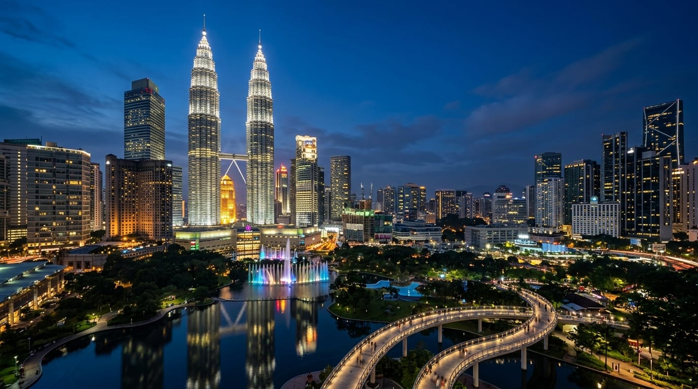 دول بدون فيزا للسعوديين 2026 - كوالالمبور ماليزيا