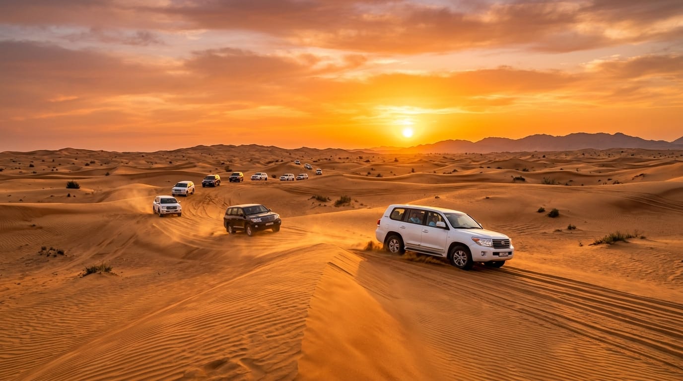 تكلفة السفر إلى دبي صحراء سفاري