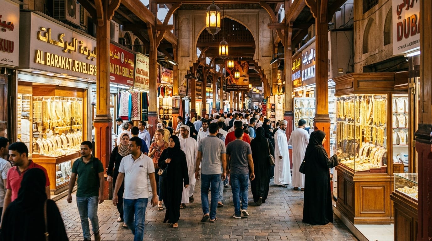 تكلفة السفر إلى دبي أسواق ومعالم