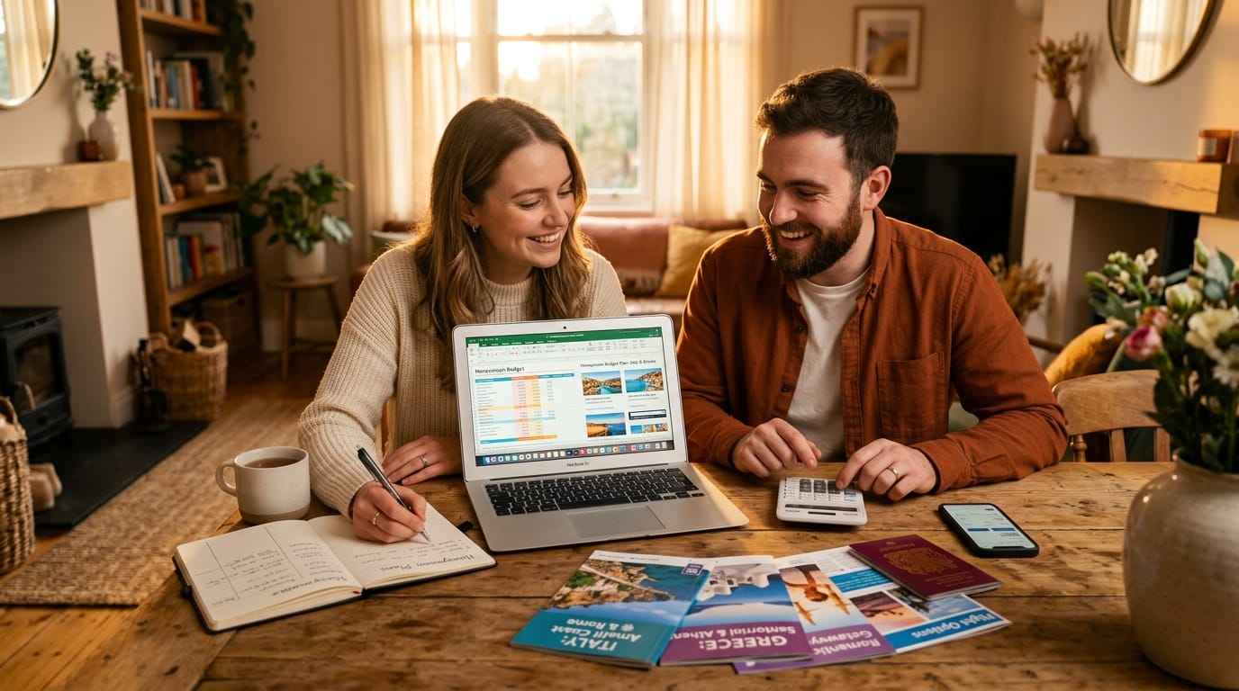 السفر في شهر العسل ميزانية شهر العسل تخطيط مالي للرحلة