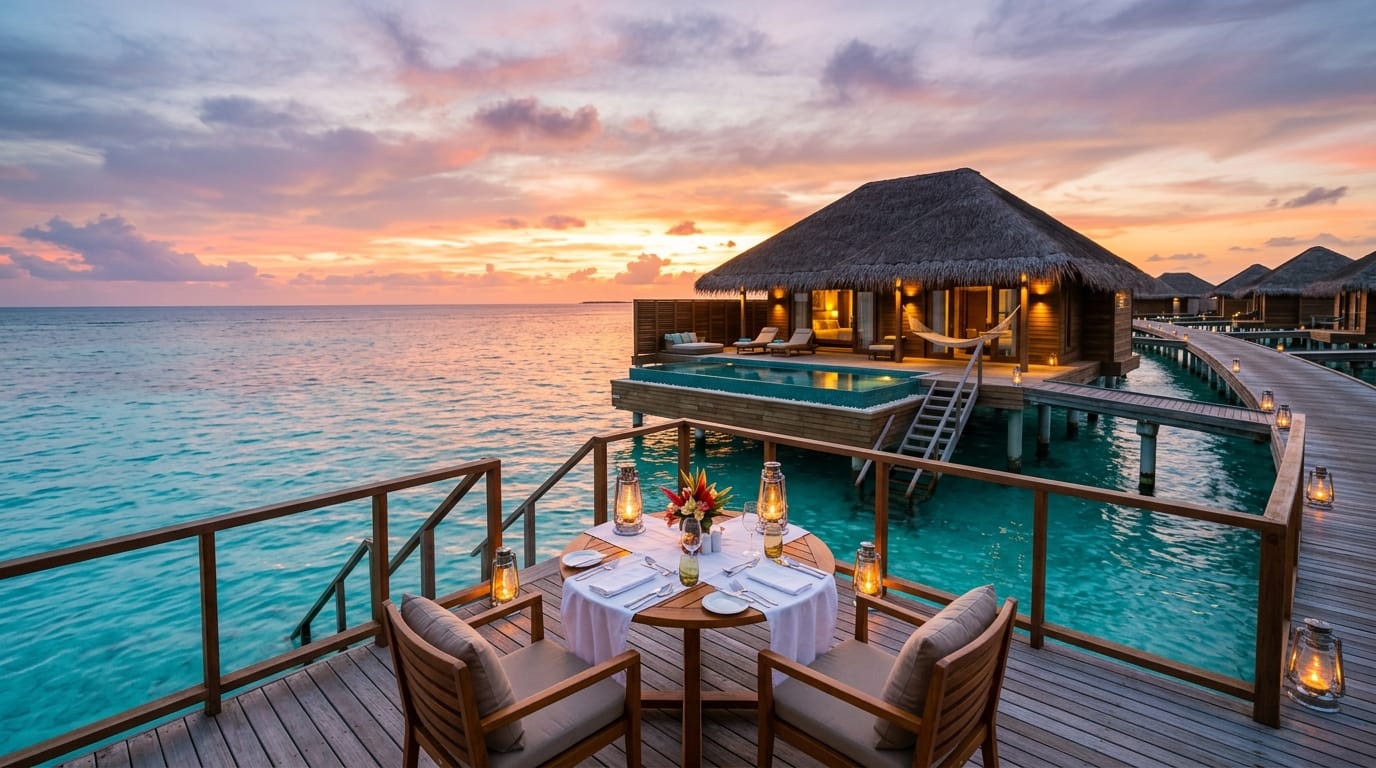 السفر في شهر العسل أفضل وجهات شهر العسل للعرب المالديف