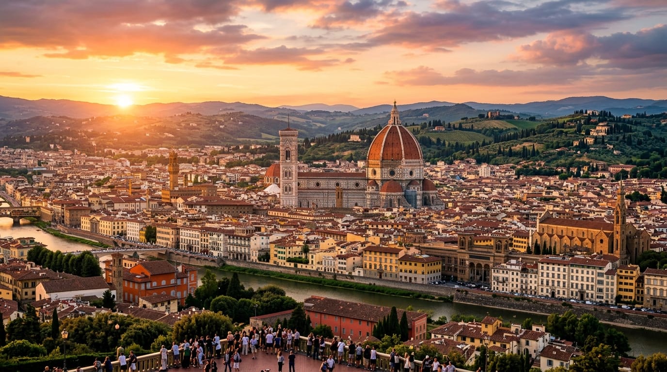 تكلفة السفر إلى إيطاليا 2026 - كاتدرائية الدومو في فلورنسا