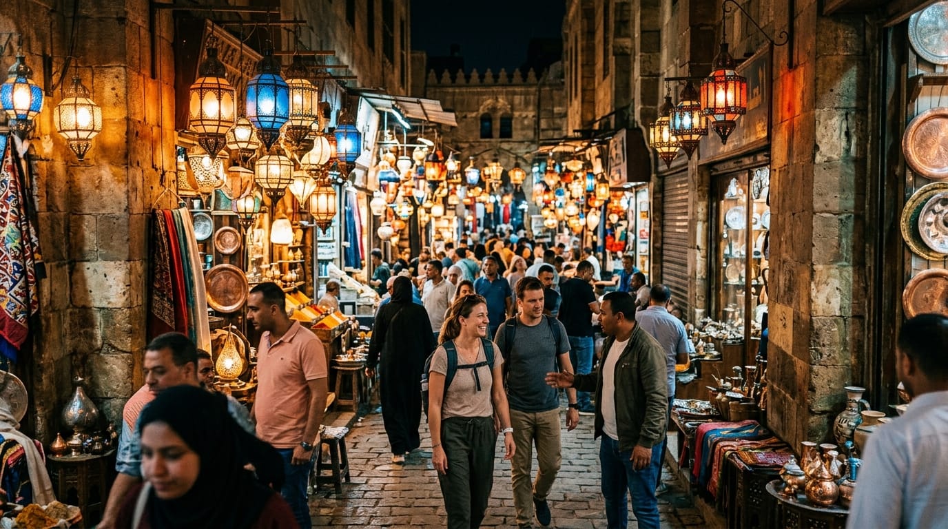 تكلفة السياحة في مصر خان الخليلي القاهرة