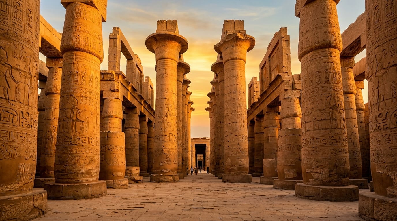 تكلفة السياحة في مصر الأقصر معبد الكرنك