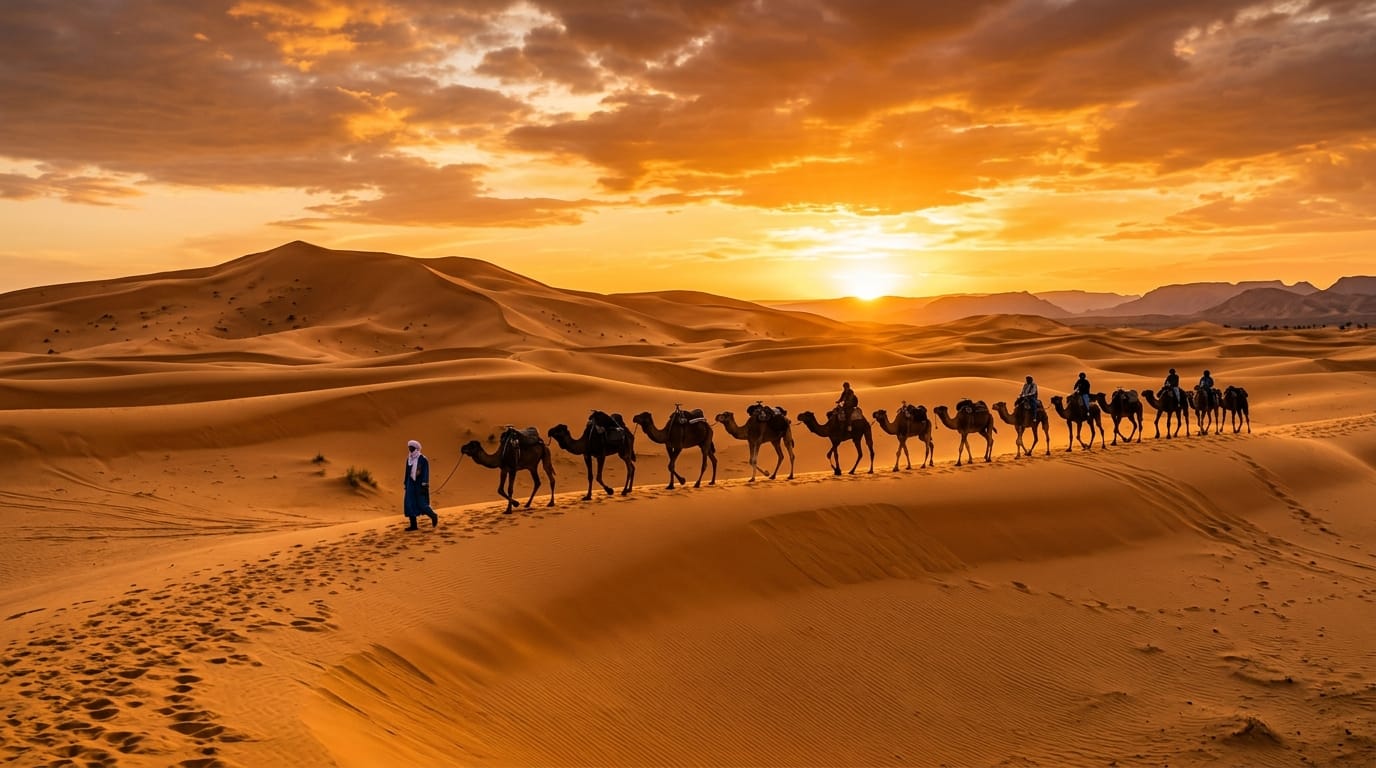 تكلفة السفر إلى المغرب 2026 - صحراء مرزوكة