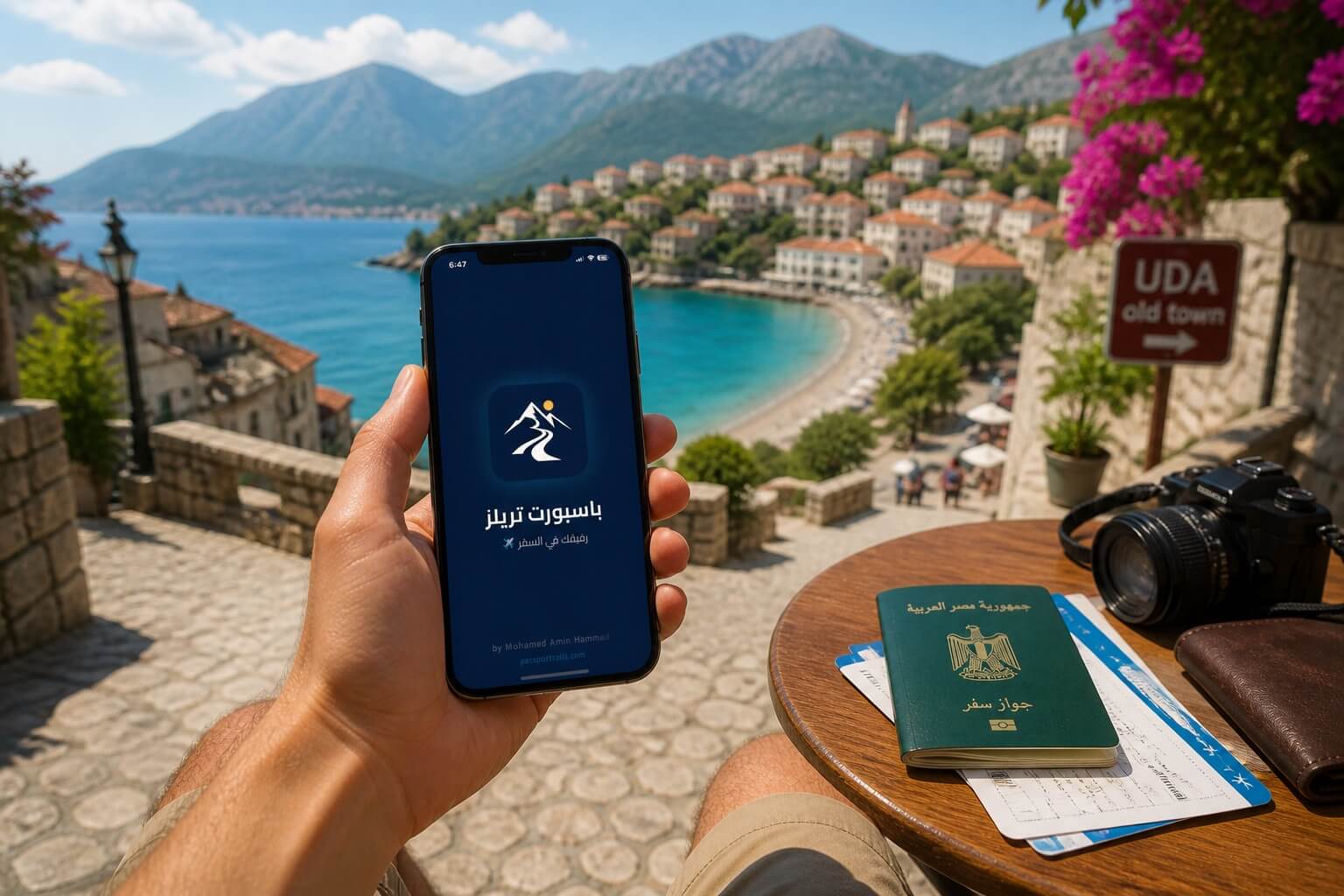 Passport Trails App - فيزا ألبانيا للمصريين