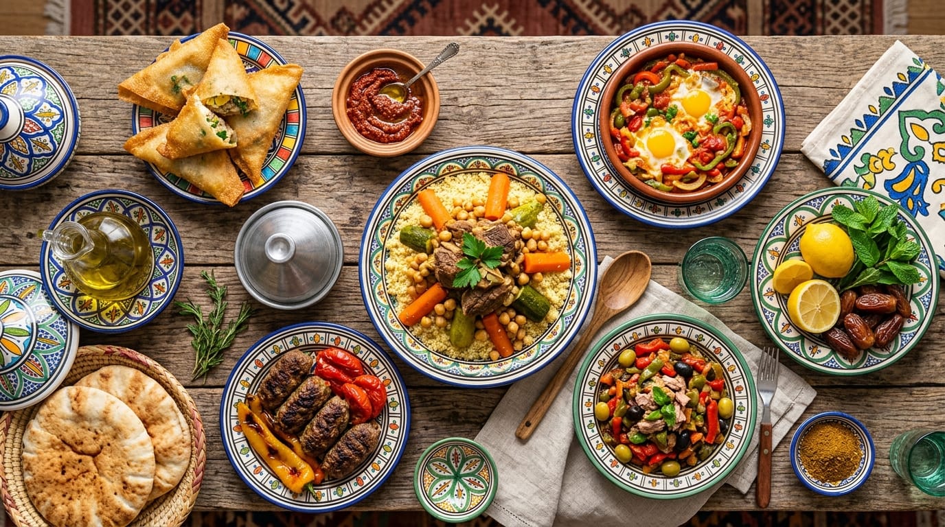 تكلفة السفر إلى تونس أكل تونسي