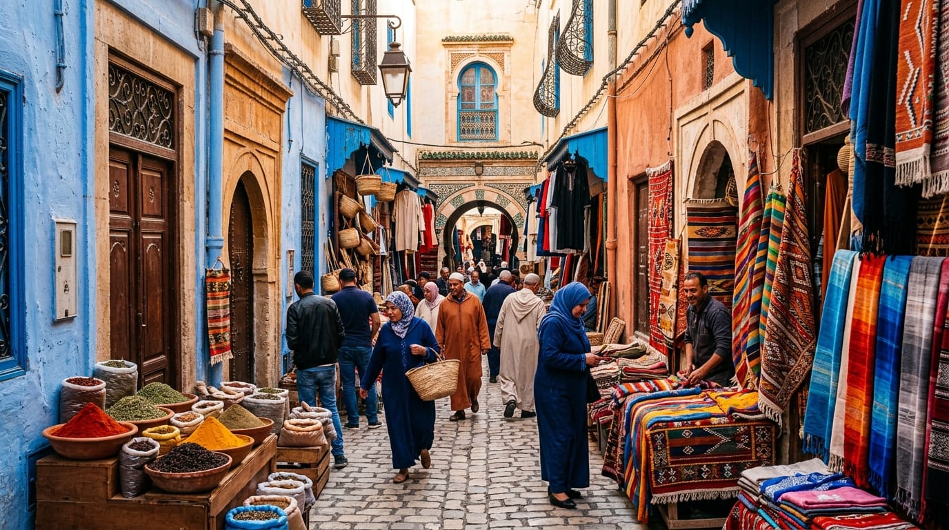 تكلفة السفر إلى تونس المدينة القديمة