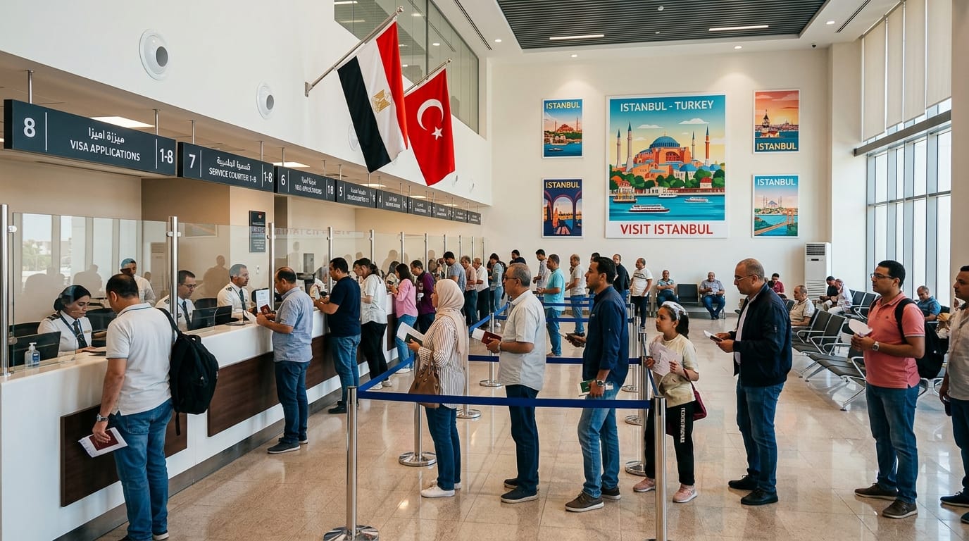 مكتب استخراج فيزا تركيا VOYA VISA في القاهرة