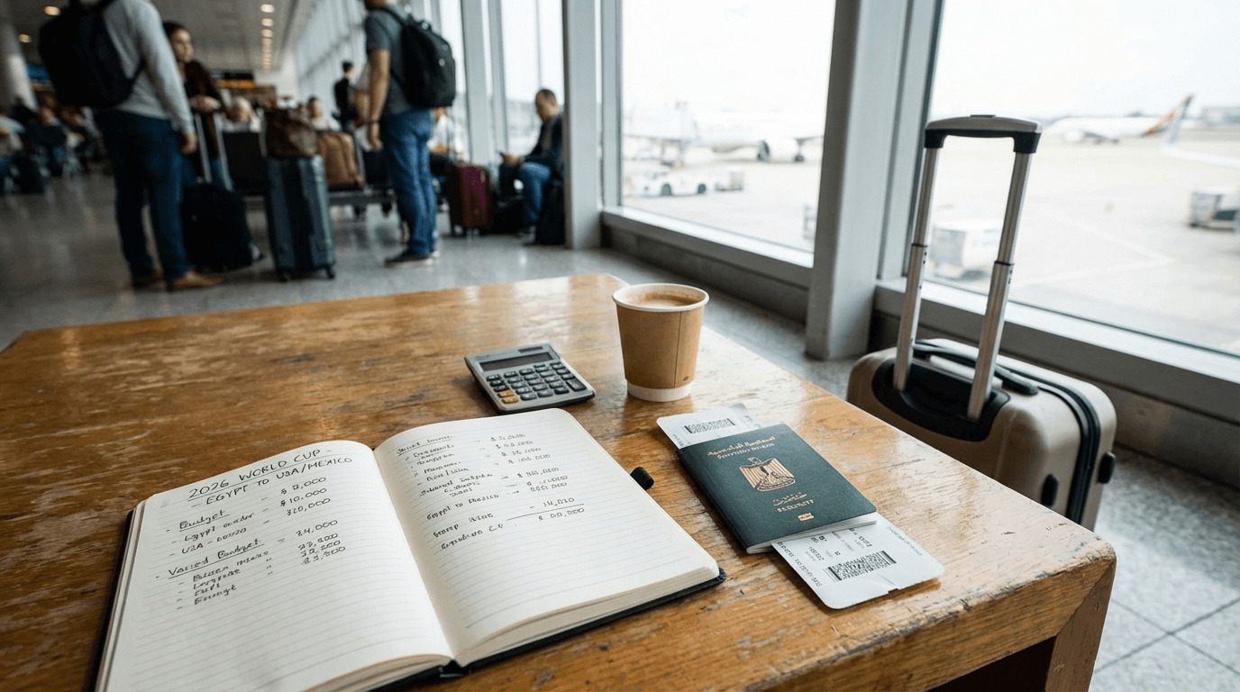التخطيط لميزانية رحلة كأس العالم 2026 من مصر