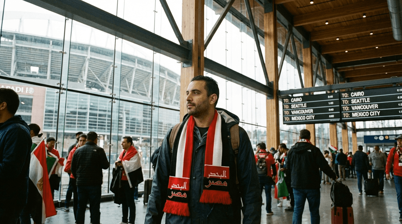 أجواء ملاعب ومدن مباريات مصر في كأس العالم 2026