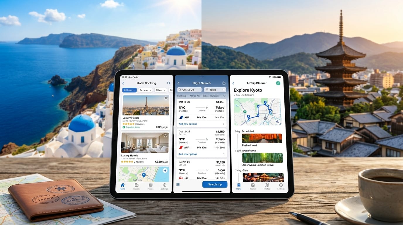 تطبيقات الذكاء الاصطناعي لحجز الفنادق والطيران