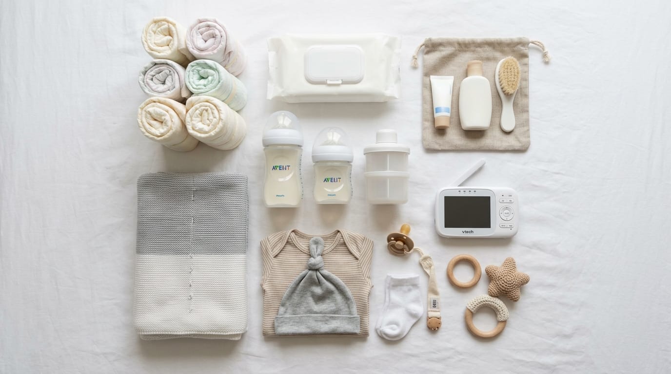 شنطة السفر للأطفال والرضع - أساسيات الحقيبة