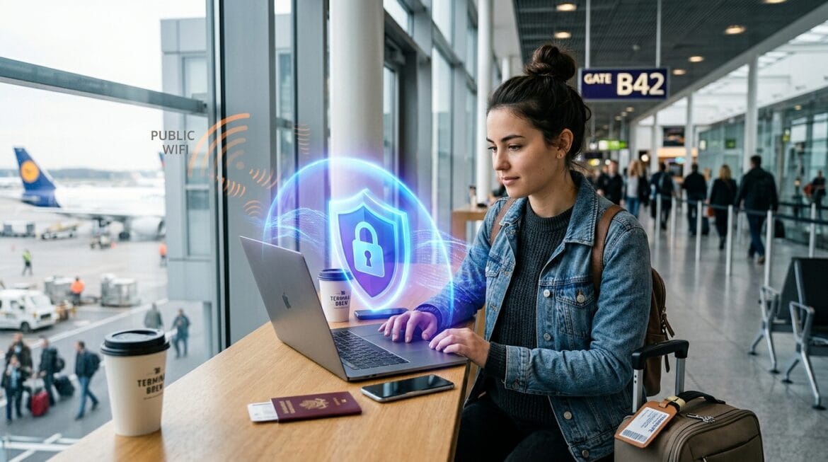 أحسن VPN للسفر 2026 لحماية بياناتك على شبكات الواي فاي العامة