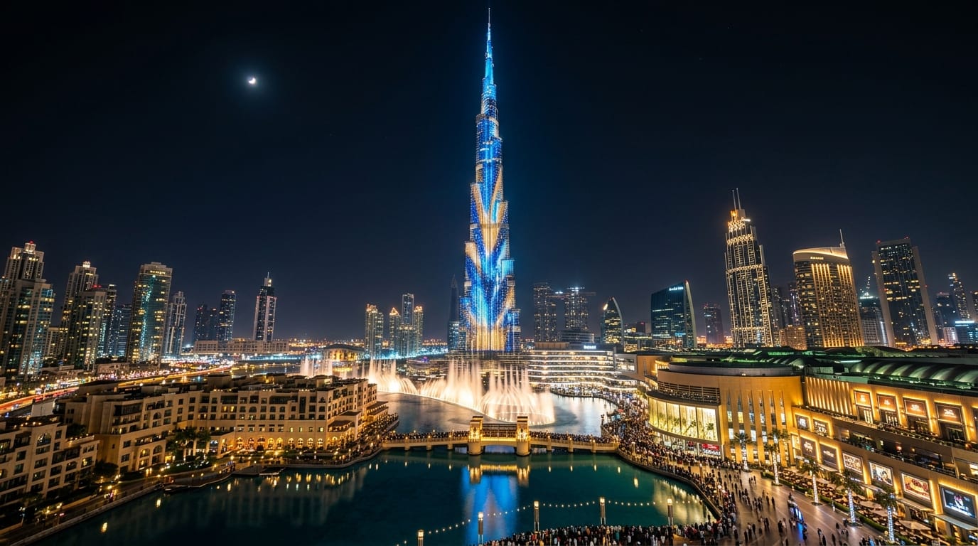 برج خليفة دبي الإمارات سياحة