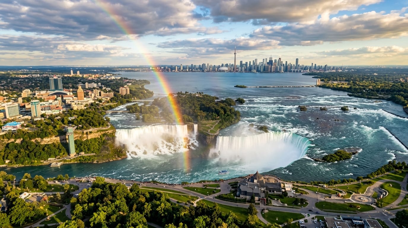 شلالات نياجرا وتورنتو في كندا وجهة المصريين 2026