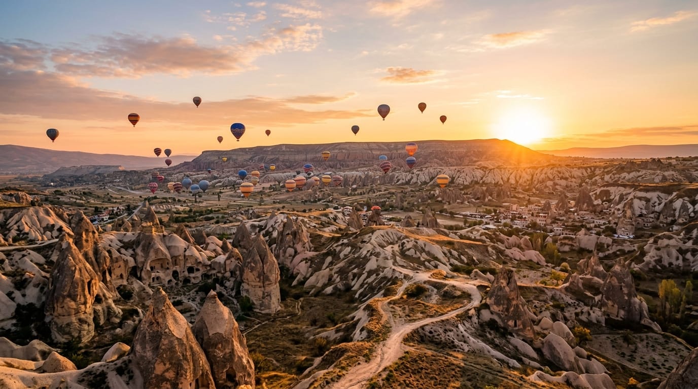 كابادوكيا تركيا منطاد بالون