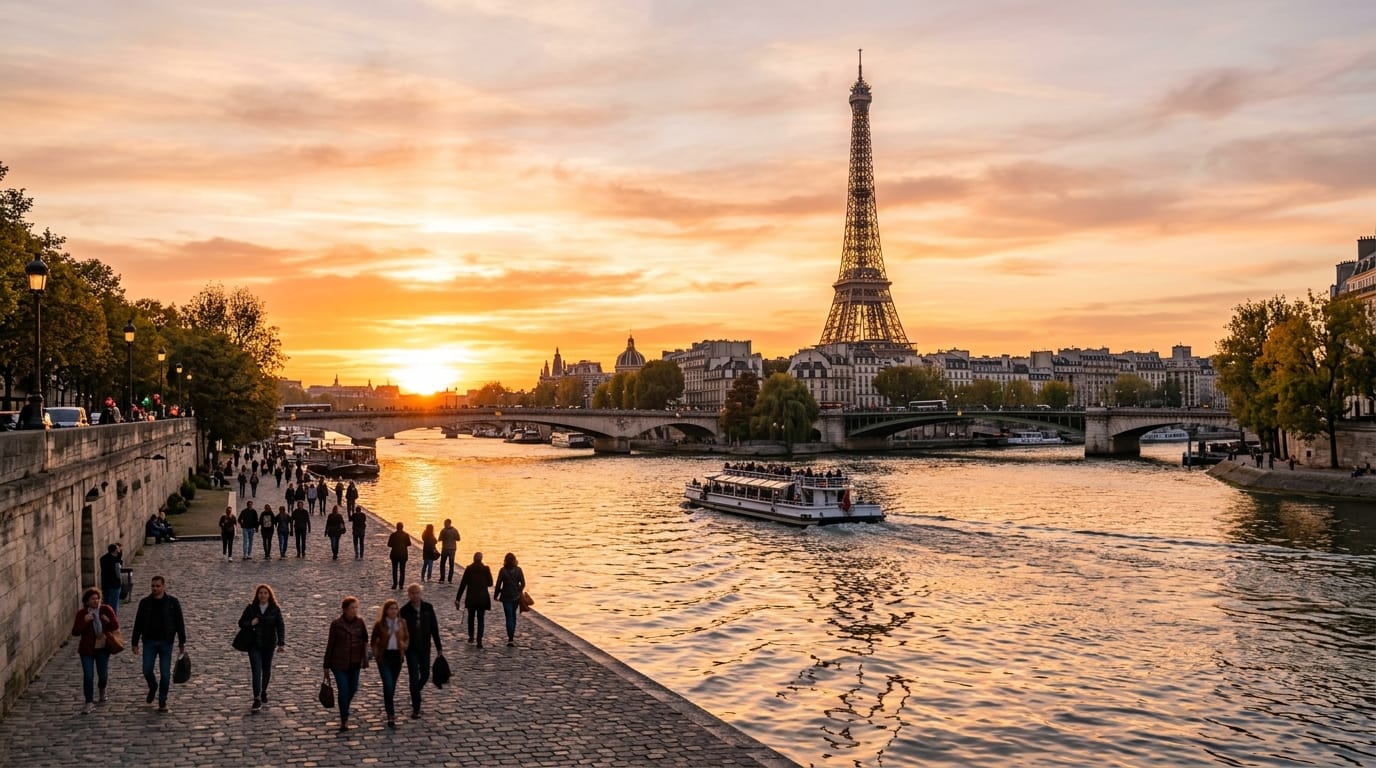 برج إيفل باريس فرنسا وجهة سياحية للمصريين