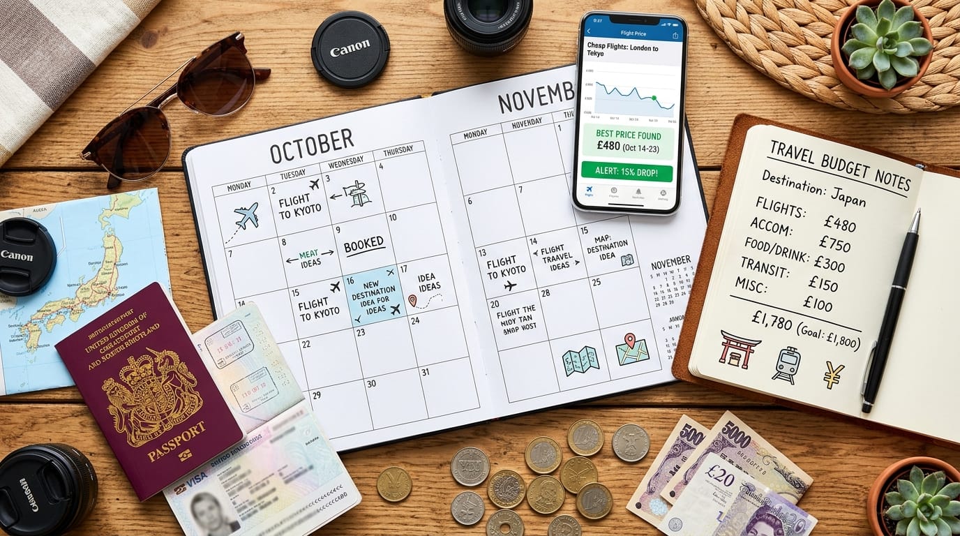 أفضل وقت حجز تذاكر الطيران 2026: نصائح لازم تكون عارفها قبل ما تحجز 6 أسرار حجز تذاكر الطيران في الوقت المناسب وتوفير المال 2026