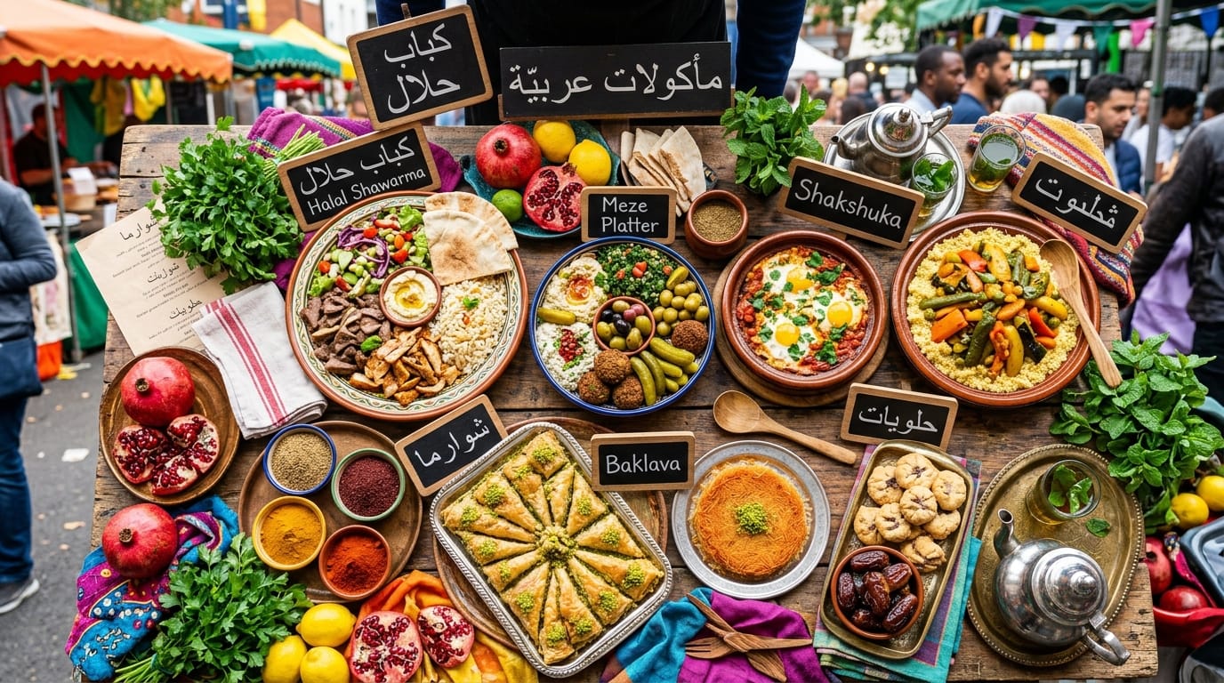 مطعم حلال في لندن أوروبا