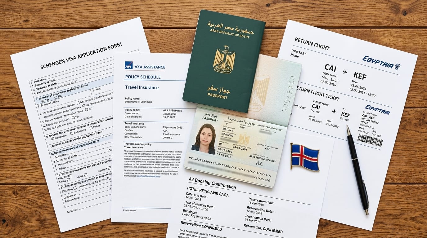 السفارة الدنماركية تمثل أيسلندا في القاهرة للفيزا