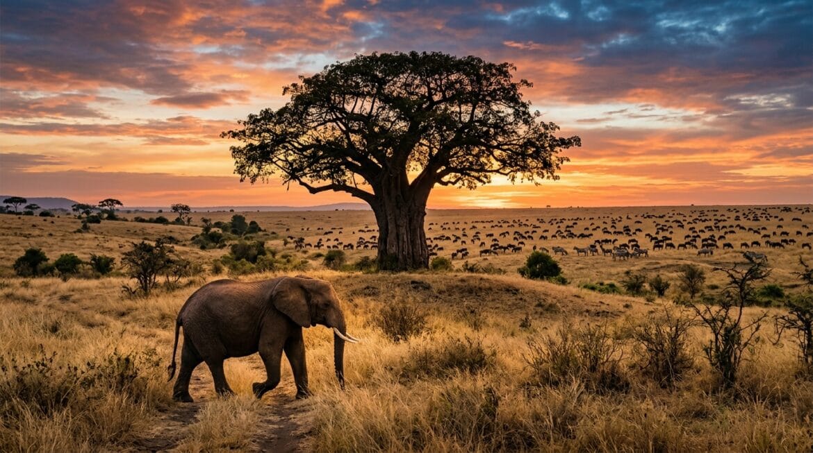 فيزا كينيا للمصريين 2026 - سفاري في ماساي مارا