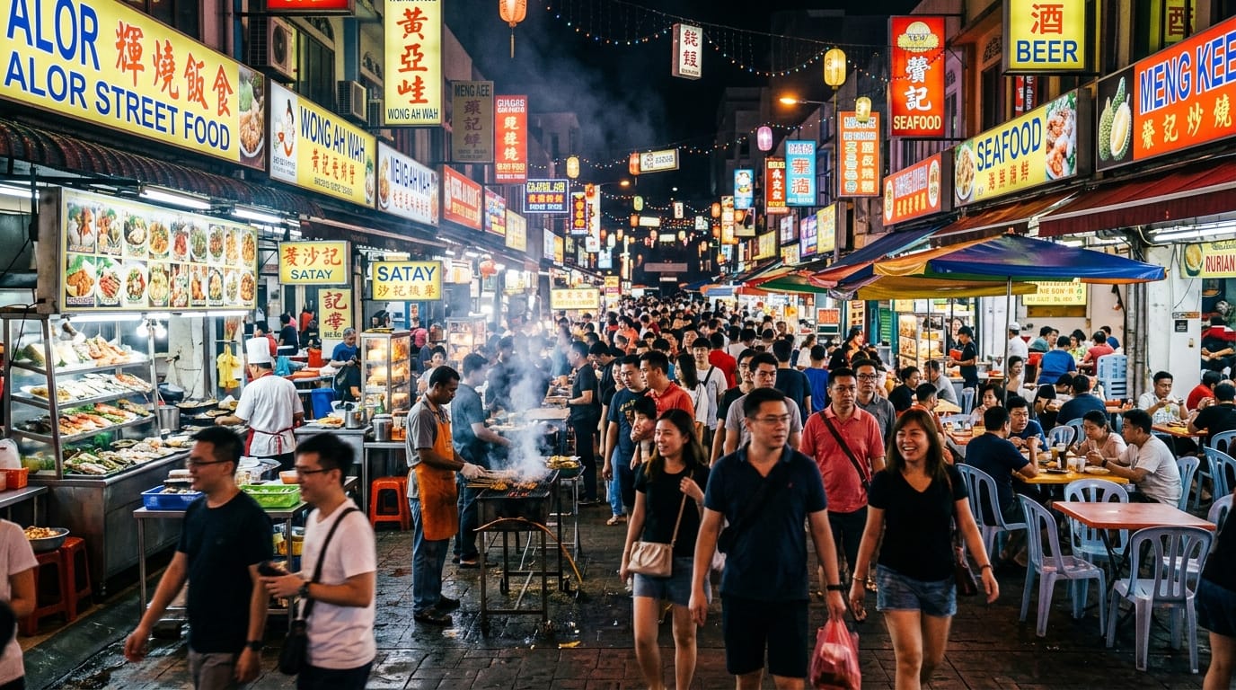 بوكيت بينتانج كوالالمبور شارع التسوق