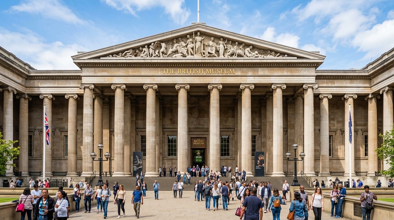 السياحة في لندن 2026 - المتحف البريطاني ومعالم مجانية