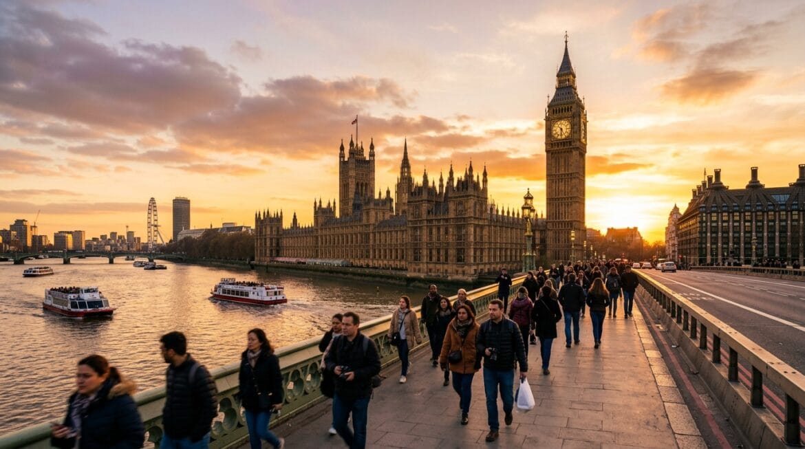 السياحة في لندن 2026 - بيج بن ونهر التيمز