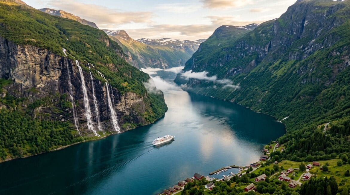 تكلفة السفر إلى النرويج 2026 - Geirangerfjord النرويج - فيوردات النرويج 2026