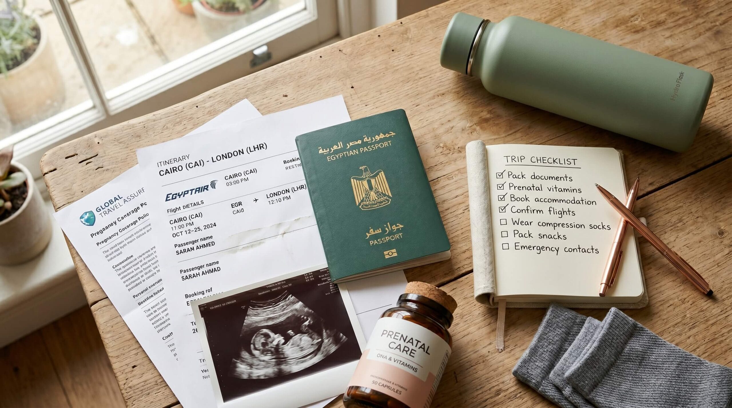 السفر للحامل 2026 التحضيرات