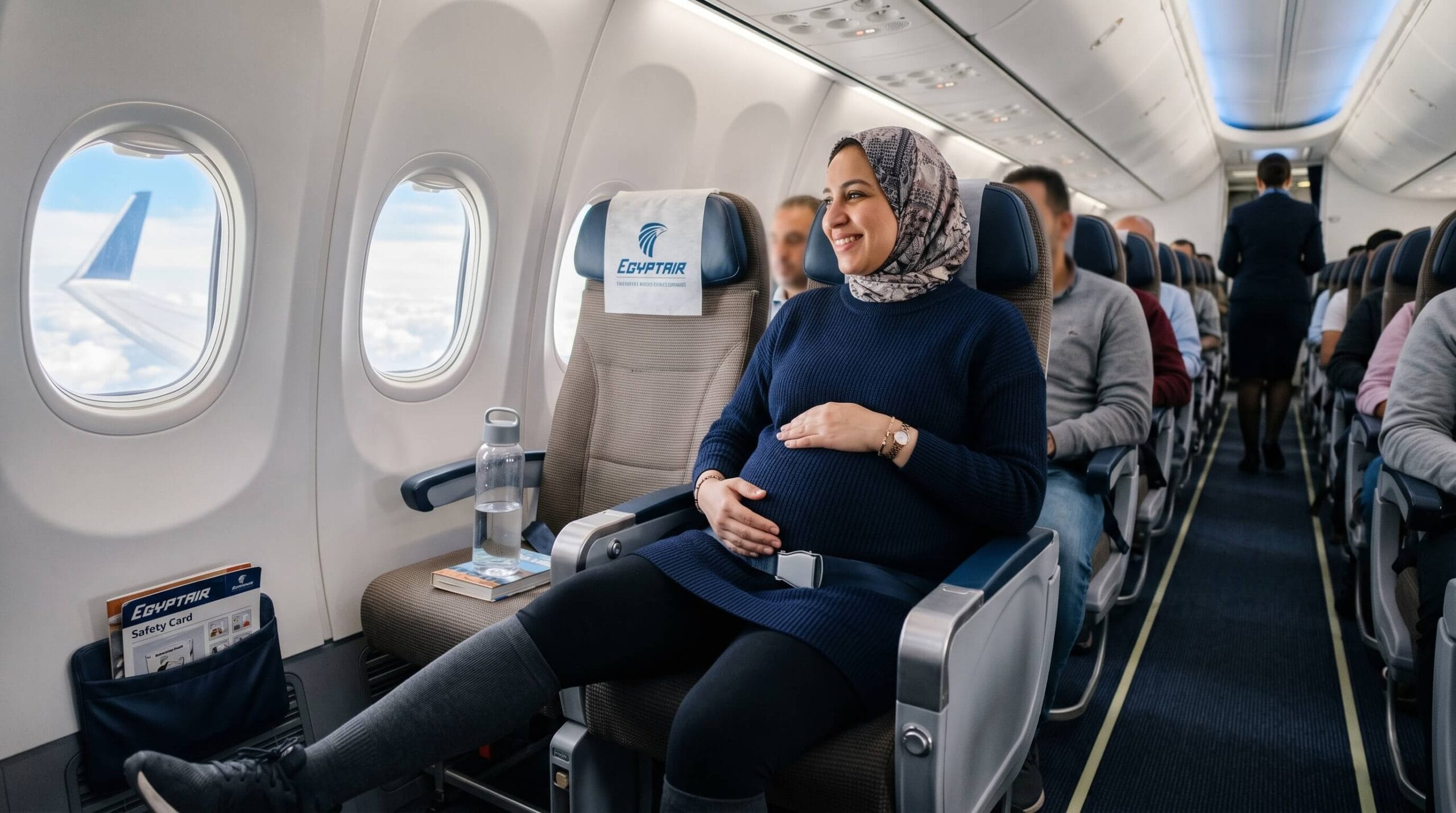 السفر للحامل 2026 ركوب الطائرة للحامل