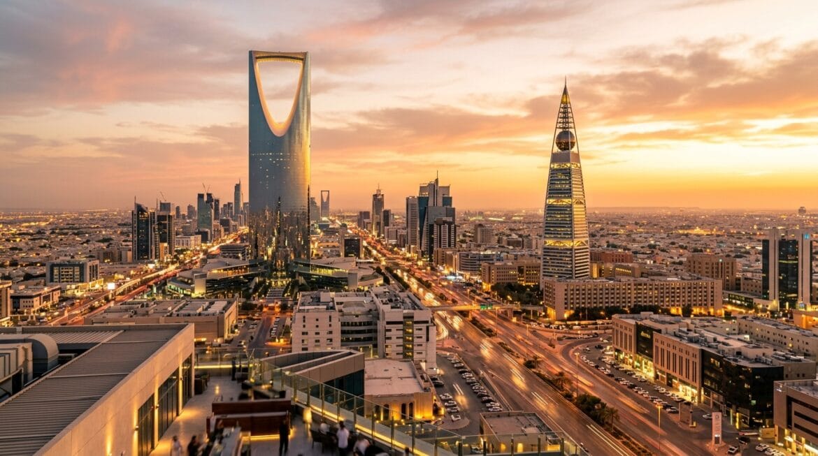 السياحة في الرياض 2026 - أبراج الرياض وكينغدوم سنتر وقت الغروب