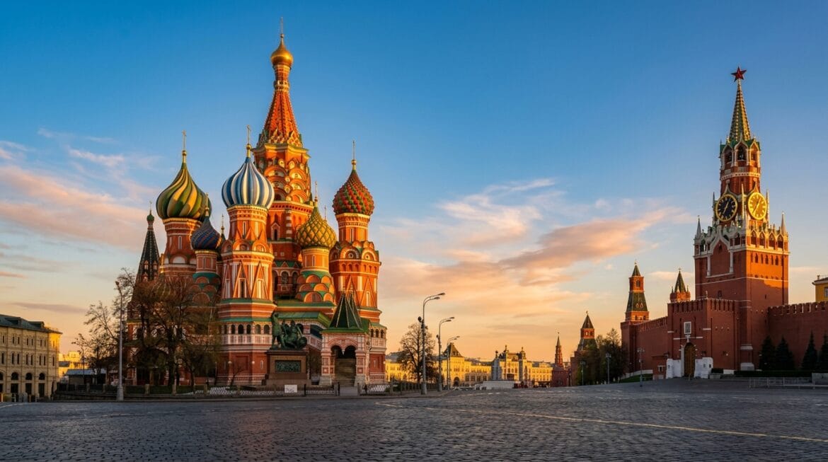 فيزا روسيا للمصريين 2026 - الميدان الأحمر في موسكو