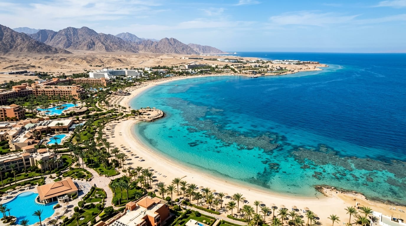 السياحة في شرم الشيخ 2026 - شواطئ خليج نعمة والبحر الأحمر