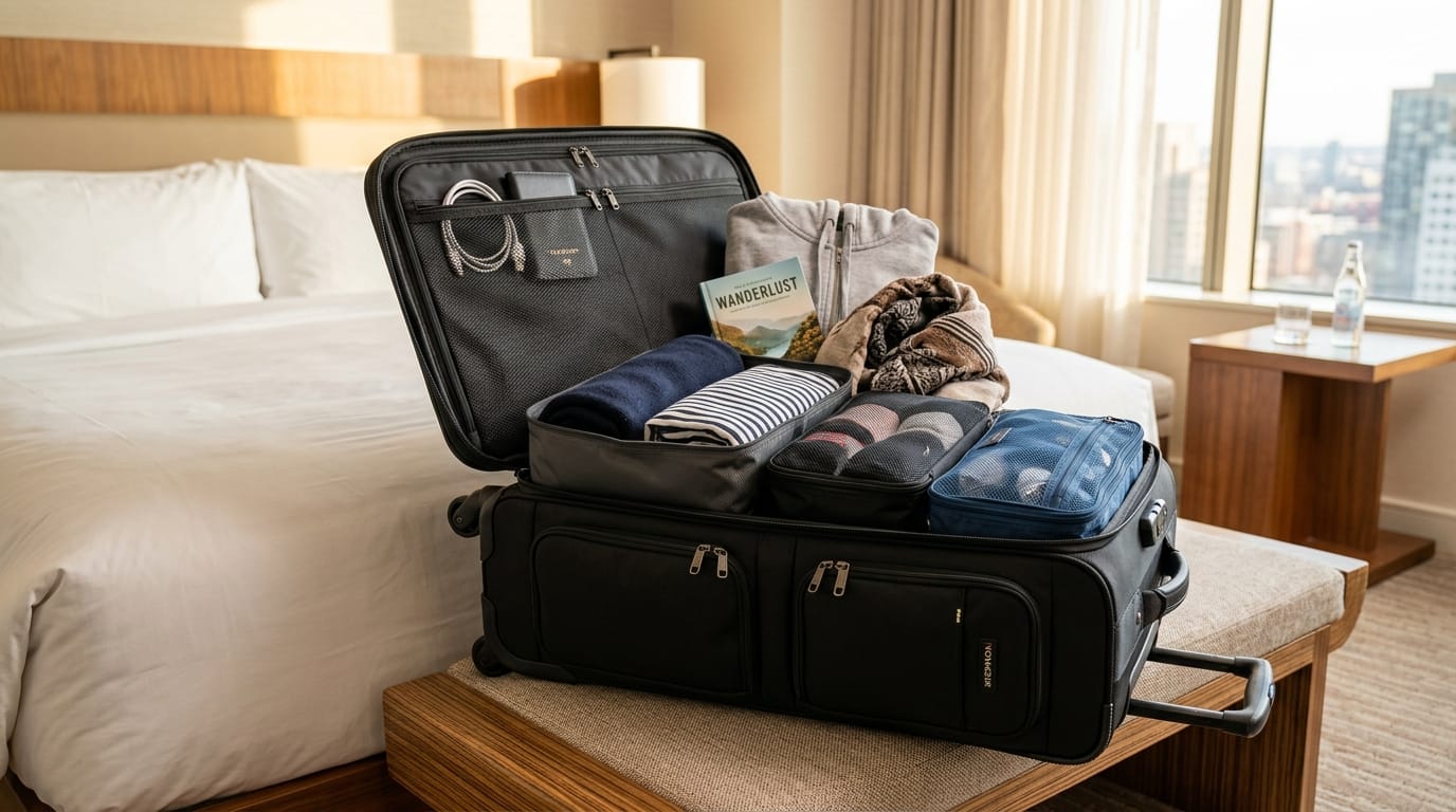 شنطة softside قماش للسفر