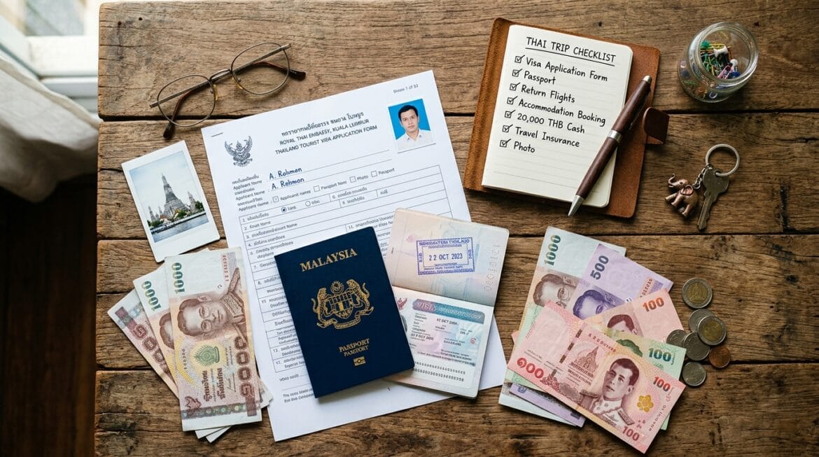 الأوراق المطلوبة ل فيزا تايلاند للمصريين 2026