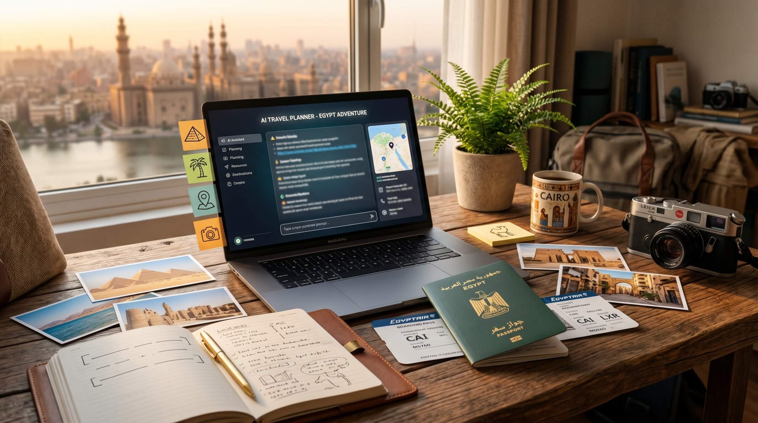 تخطيط السفر بالذكاء الصناعي