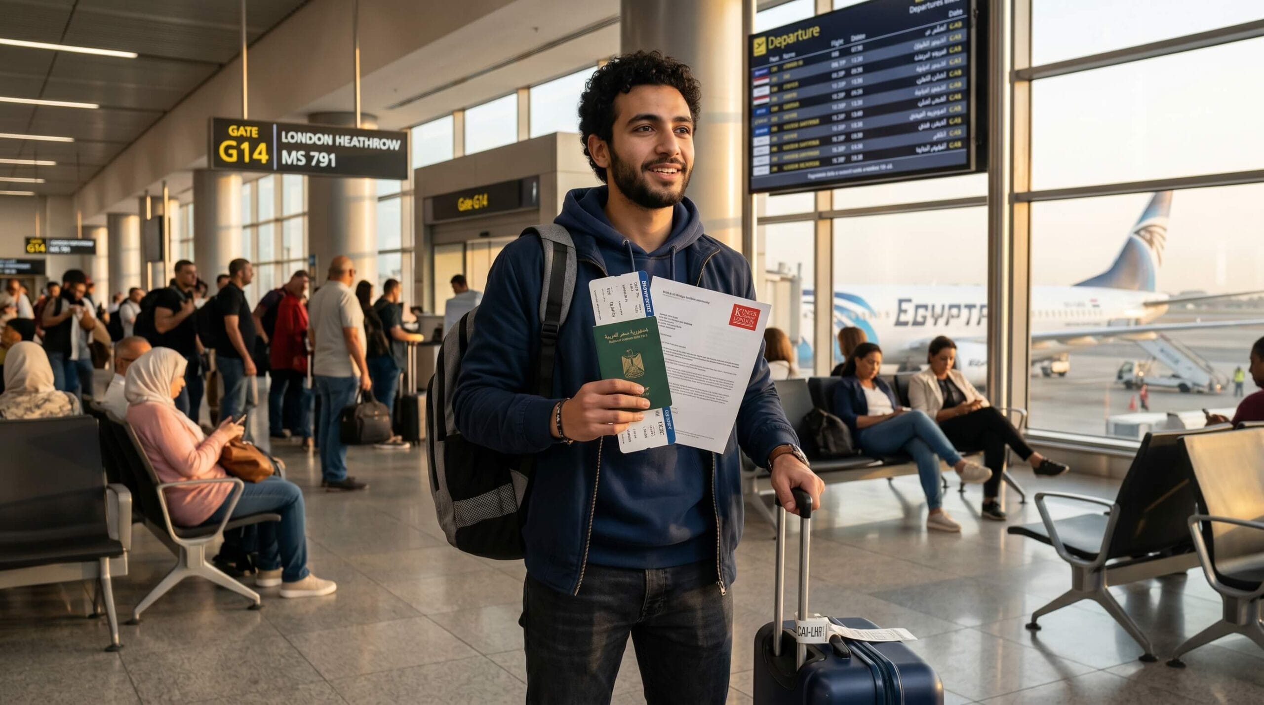 السفر للطلاب من مصر