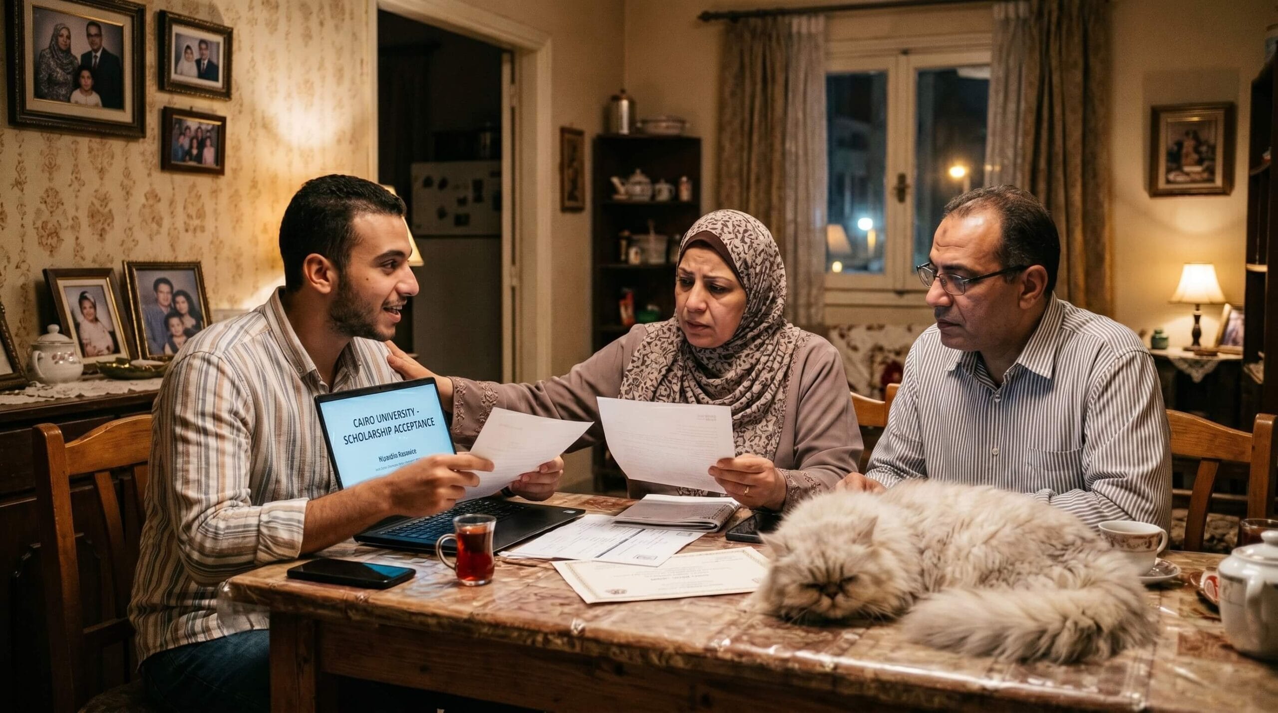 السفر للطلاب من مصر - اقناع الأكل