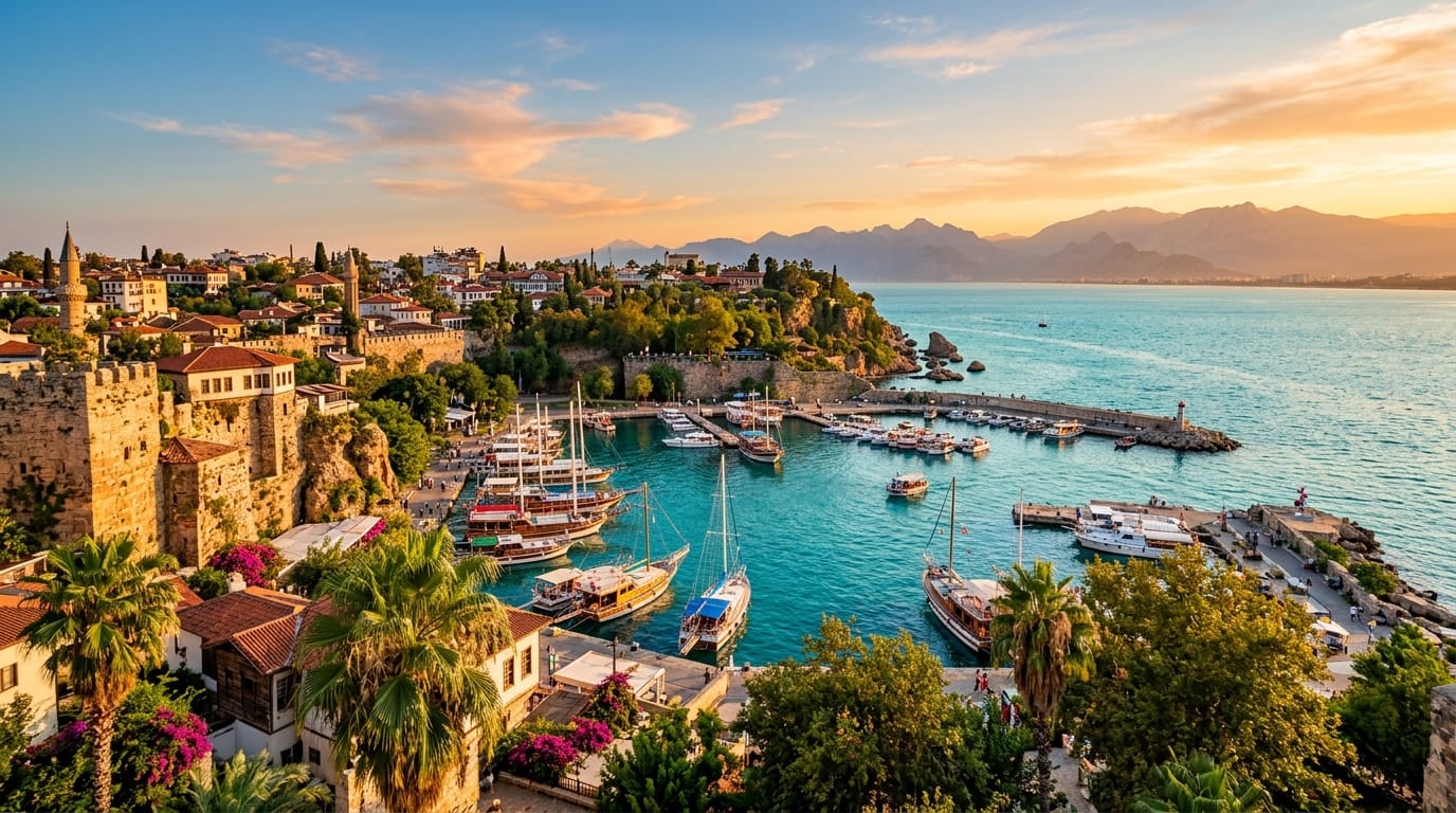 أنطاليا تركيا البحر الأبيض المتوسط وكاليتشي - برنامج سياحي تركيا 10 أيام 2026