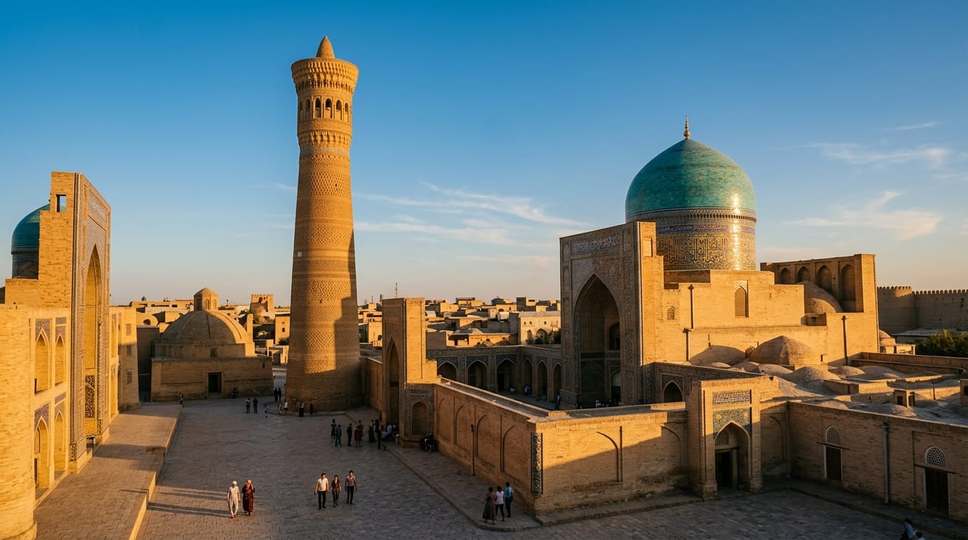 مدينة بخارى القديمة في أوزباكستان