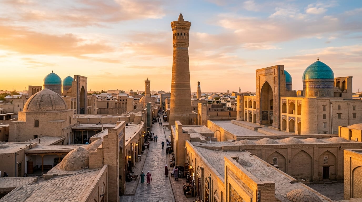 تكلفة السفر إلى أوزبكستان 2026 بخارى المدينة القديمة